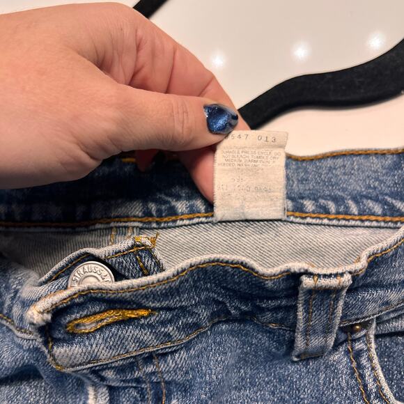 Levi's 550 High Rise Tapered Leg Relaxed Fit Jeans Size 10 - Picture 6 of 10